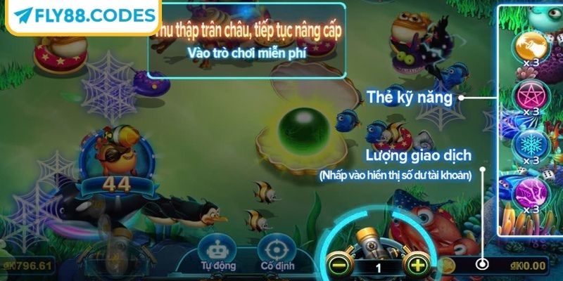 Câu Cá Phát Tài FLY88 – Trò Chơi Yêu Thích Đông Đảo 3 Áp dụng các tính năng hỗ trợ người chơi