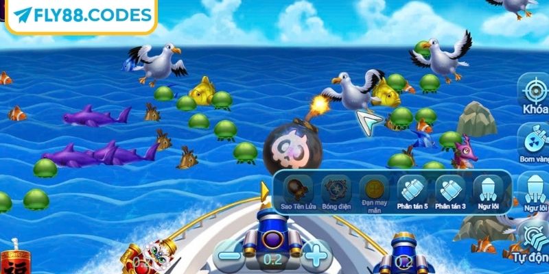 Câu Cá Vàng FLY88 – Game Giải Trí Nhẹ Nhàng Và Sinh Động 2 Quy cách chơi và phương pháp điều khiển chi tiết