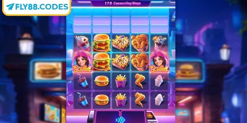 Cơn sốt quán ăn vòng quay FLY88 với đồ họa chân thực 