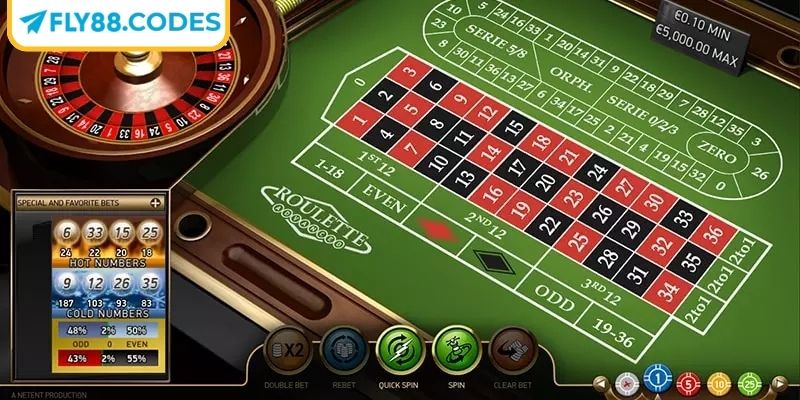 Sảnh EBET FLY88 – Không Gian Game Casino Live Đẳng Cấp 3 Roulette Live – Nơi cảm xúc dâng cao từng vòng quay